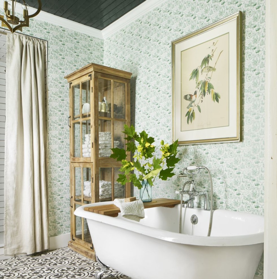 Backdate 2  Beautiful Green Bathroom Ideas - Light & Dark Green Bathrooms