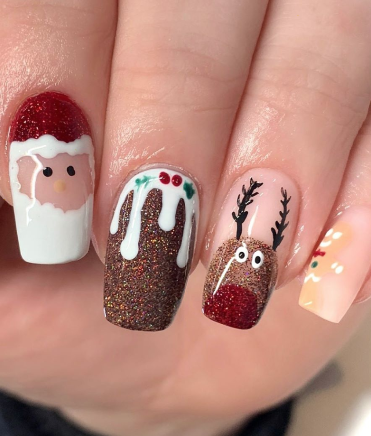 Backdate 2  Festive Christmas Nail Art Ideas To Try In