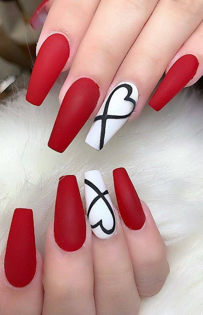 Backdate 4 Valentines Nail Designs And Ideas