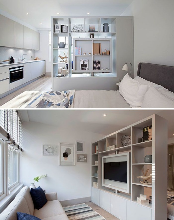 Backdate 5  Small Studio Apartment Design Ideas () – Modern, Tiny & Clever