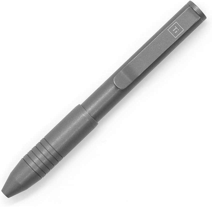 Niche Utama 1 BIG IDEA DESIGN Ti Pocket Pro EDC Stift Mit Automatischer Anpassung, Titan  Stonewashed