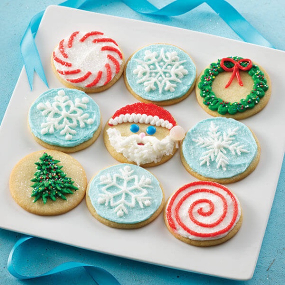 Niche Utama 1 Christmas Circle Cookies