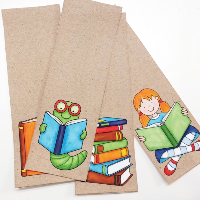 Niche Utama 1 DIY Bookmarks - An Easy Gift Idea - Kate Hadfield Designs