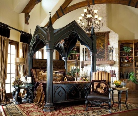 Gothic Bedroom Design Ideas