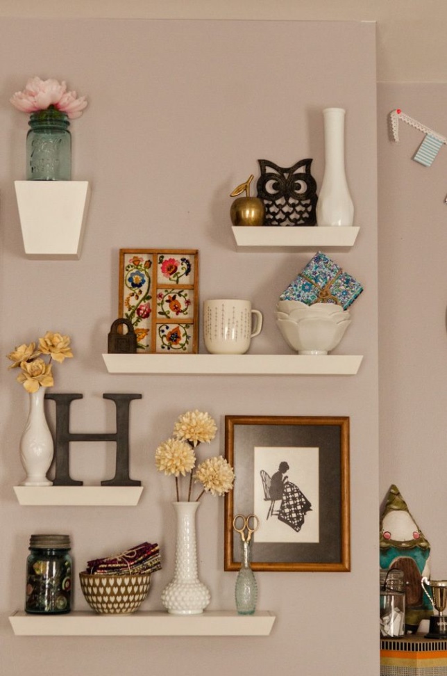 Niche Utama 1 Ideas For Floating Shelves - Floating Shelf Styles