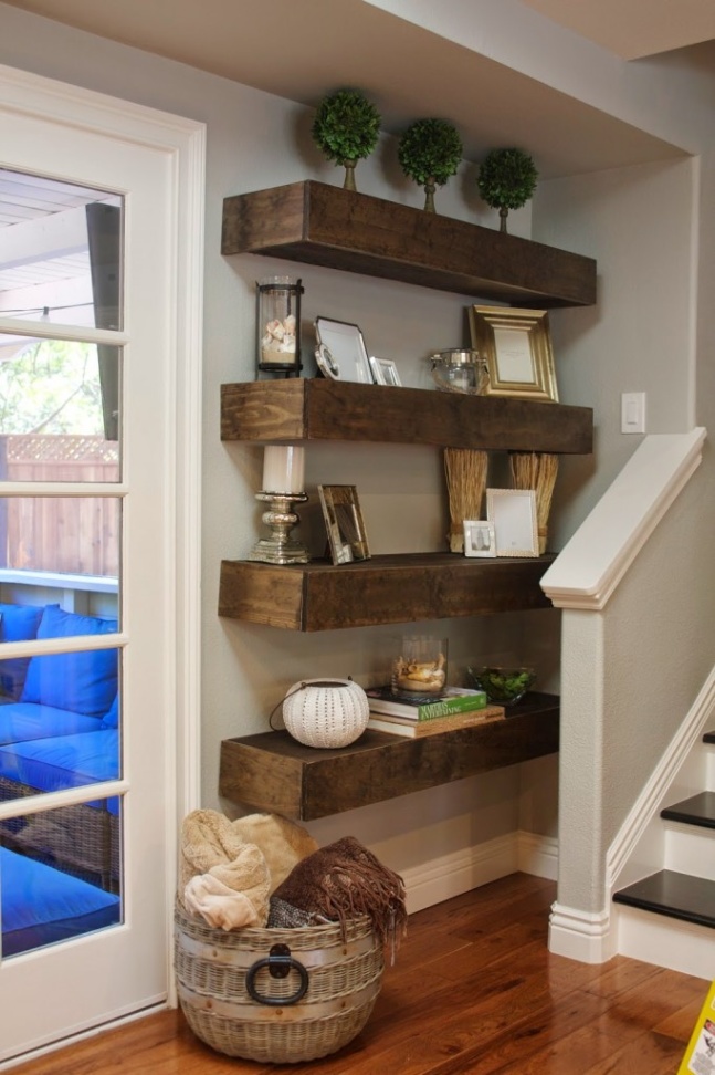 Floating Shelves Design Ideas