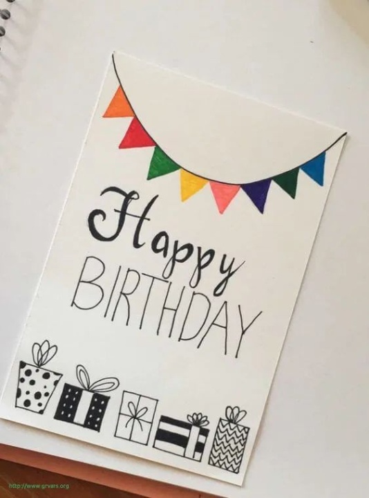 Niche Utama 2  Awesome Homemade Birthday Card Ideas