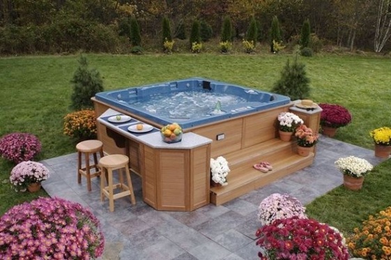 Niche Utama 2  Awesome Hot Tub Design Ideas