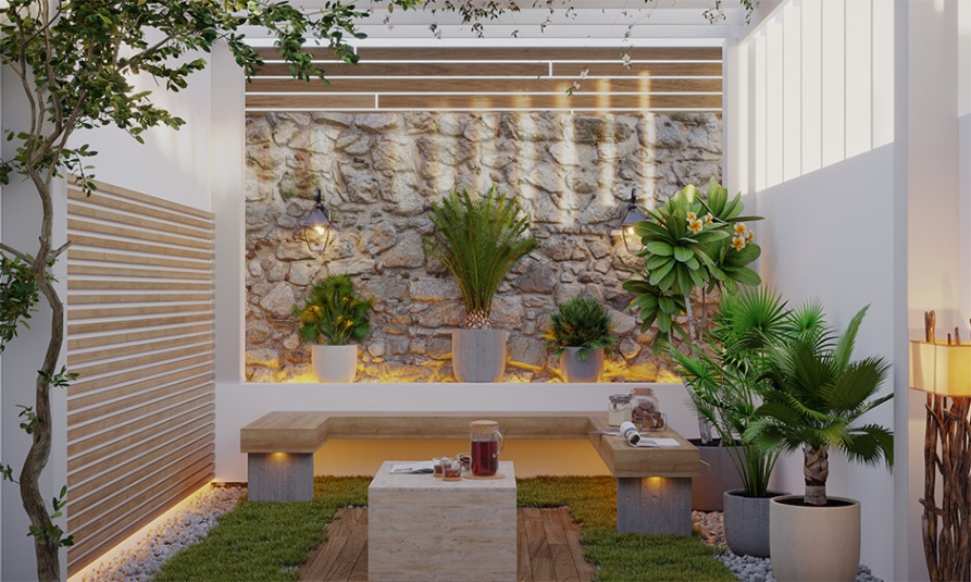 Niche Utama 2 Courtyard Design Ideas You Will Want To Recreate Now  DesignCafe