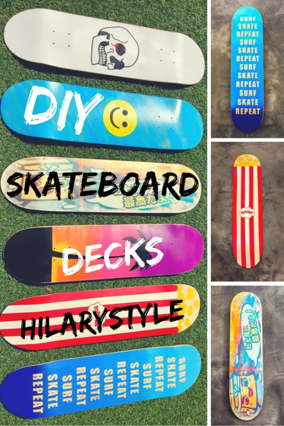 Niche Utama 2  DIY Skateboard Deck Art Ideas To Look Extra Cool