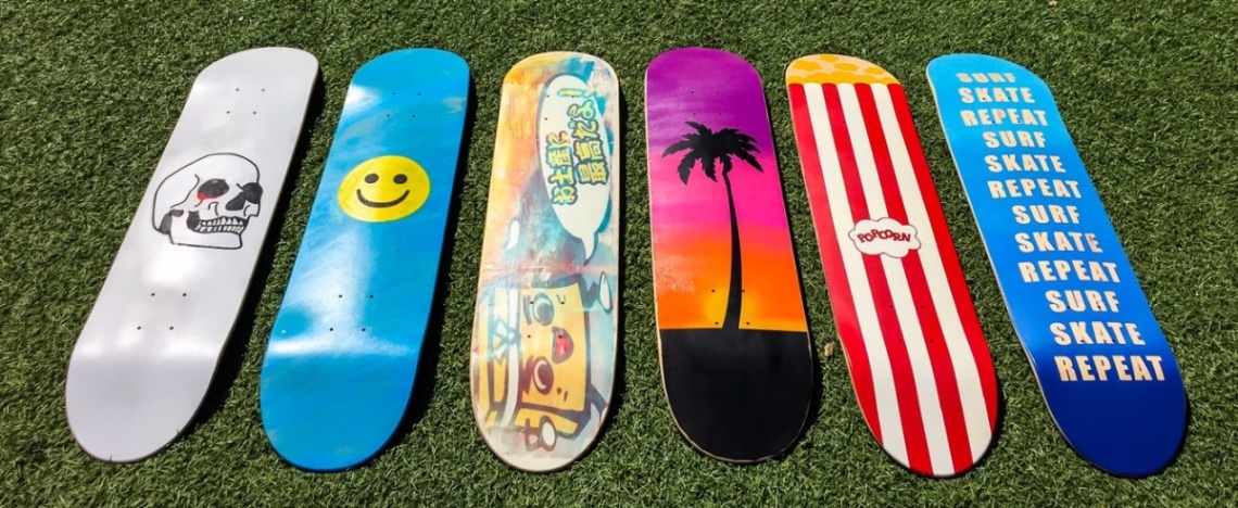 Niche Utama 2 DIY: Skateboard Decks – HilaryStyle