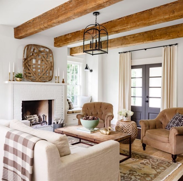 Farmhouse Living Room Design Ideas