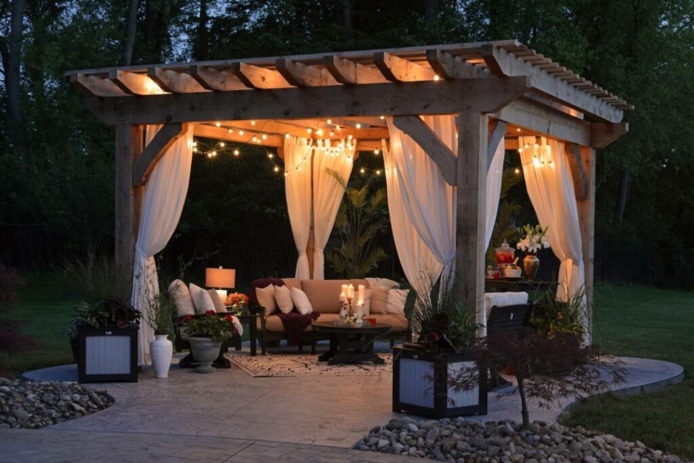 Niche Utama 2  Gazebo Decoration Ideas  Garden Benches Blog