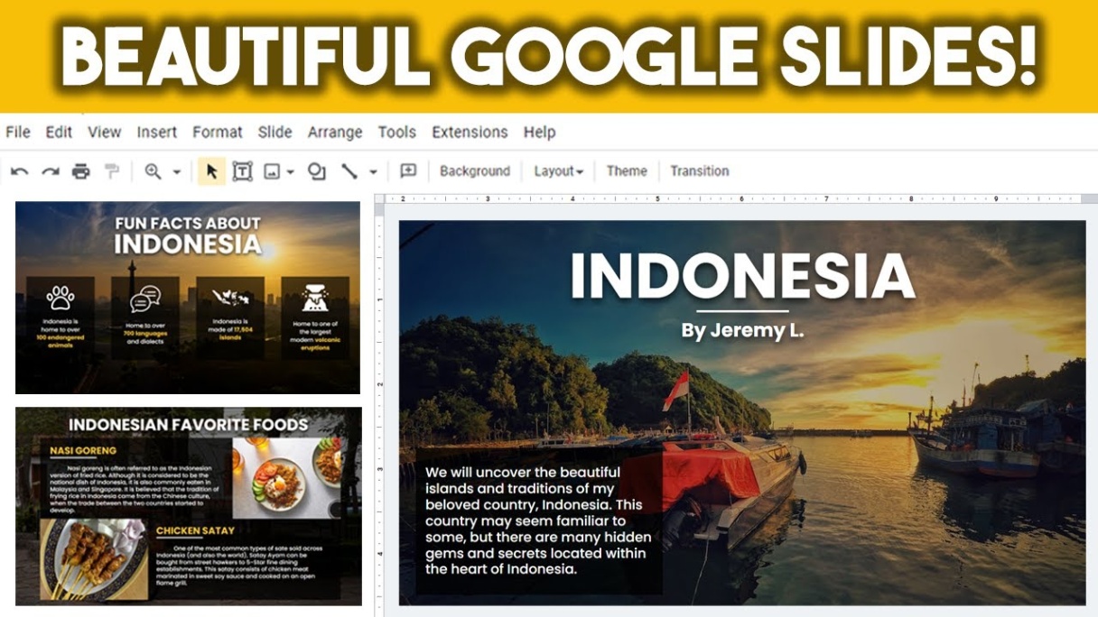 Niche Utama 2 How To Design Beautiful Presentations In Google Slides  #GSuite