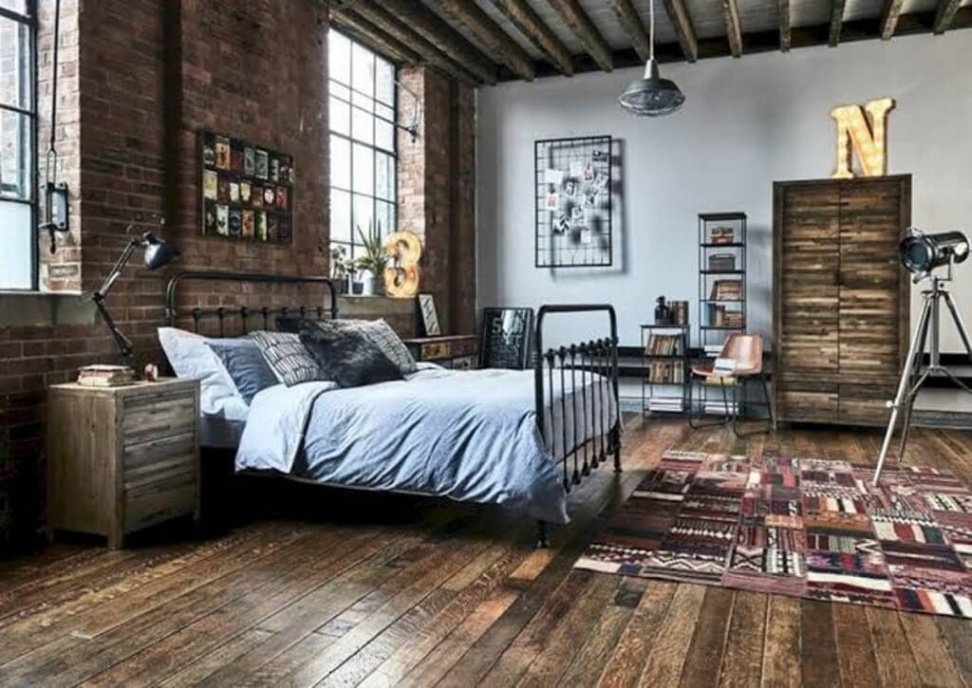 Niche Utama 2  Industrial Bedroom Ideas  (Such A Charm)