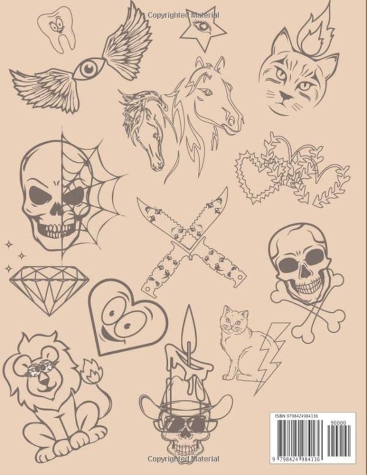 Niche Utama 2 Tattoo Design Book: Unlocking + Creative Ways To Tattoo Designs By Artist