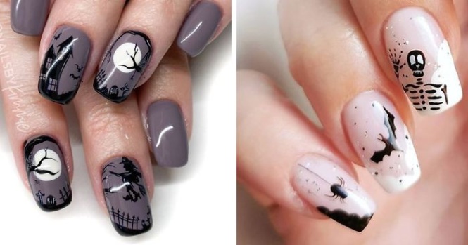 Niche Utama 2  Times People 'Nailed' Halloween Nail Art  Bored Panda